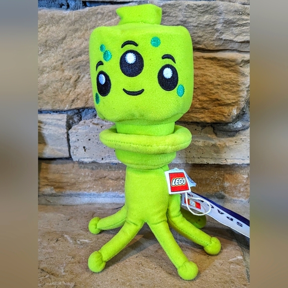 Lego Other - Lego Slurple Alien Plush Classic Slurpie green Martian toy block mini fig cool